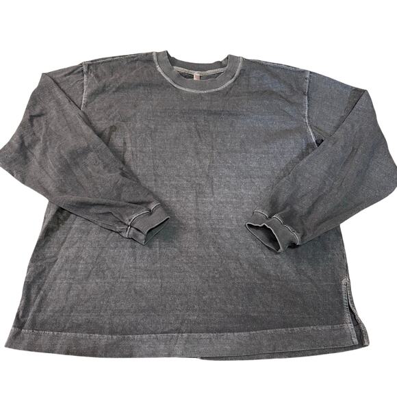 FREE PEOPLE Women's FP Movement Hustle Layer Size XS In Gunmetal - Picture 1 of 14